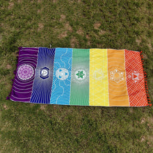 Load image into Gallery viewer, Polyester Bohemia Wall Hanging India Beach Yoga Mat
