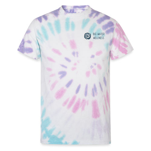 Unisex Tie Dye T-Shirt - Pastel Spiral